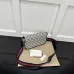Gucci Canvas Leather Envelope Crossbody Bag 764961 | W13×H22×D4cm #B69315
