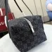 Gucci GG Black Denim Shoulder Handbag 875228 29×14×15CM #B67920