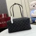 Gucci GG Black Denim Shoulder Handbag 875228 29×14×15CM #B67920