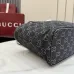 Gucci GG Black Denim Tote Shoulder Bag 875236 25×19×11.5CM #B67919