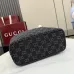 Gucci GG Black Denim Tote Shoulder Bag 875236 25×19×11.5CM #B67919