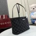 Gucci GG Black Denim Tote Shoulder Bag 875236 25×19×11.5CM #B67919