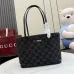 Gucci GG Black Denim Tote Shoulder Bag 875236 25×19×11.5CM #B67919