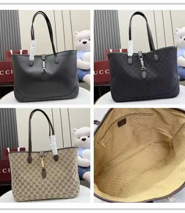 Gucci GG Canvas Shoulder Tote 867015 Black 45x28x12cm #A62928 Gucci GG Canvas Shoulder Tote 867015 Black 45x28x12cm #A62928