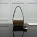 Gucci GG Marmont Half-Moon Shoulder Bag (2 Colors) – Camel Quilted Velvet &amp; Dark Green Leather with Gold-Tone Hardware #A59166