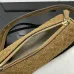 Gucci GG Marmont Half-Moon Shoulder Bag (2 Colors) – Camel Quilted Velvet &amp; Dark Green Leather with Gold-Tone Hardware #A59166
