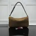 Gucci GG Marmont Half-Moon Shoulder Bag – Camel Quilted Velvet with Gold-Tone Hardware #A59165
