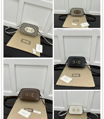 Gucci Horsebit 1955 Leather Camera Crossbody Bag 20×13×6cm #A65023 Gucci Horsebit 1955 Leather Camera Crossbody Bag 20×13×6cm #A65023