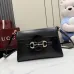 Gucci Horsebit Shoulder Crossbody Bag Leather A006N6 27.5×19×9CM #B67917