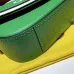 Gucci x Adidas 727791 Green Saddle Bag, Top Quality, 20.5x12x5.5cm #A61846