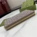 Gucci 795048 GG Pattern Zip-Around Wallet in Beige PVC 20x11x3cm #A61866
