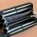 Gucci 856562 Continental Wallet - GG Supreme Canvas &amp; Leather (Black/Beige) #A60531
