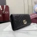 Gucci GG Marmont Quilted Leather Continental Wallet, 19 x 10 x 3 cm #A63215