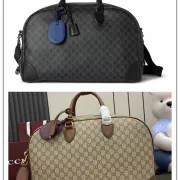 Gucci GG Supreme Canvas Duffel Bags: Iconic Travel Companions size:47×31×25cm #A53535 Gucci GG Supreme Canvas Duffel Bags: Iconic Travel Companions size:47×31×25cm #A53535