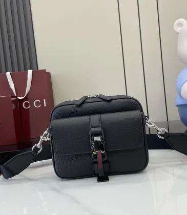 Gucci Small Crossbody Bag In Black Pebbled Leather With Signature Web Accent And Lock #A50715 Gucci Small Crossbody Bag In Black Pebbled Leather With Signature Web Accent And Lock #A50715