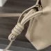 Loewe 262355 Mini Flamenco Drawstring Pouch in Napa Calfskin Size 23x18x9CM #A62920