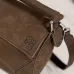 Loewe Featherlight Puzzle Suede Leather Bag 24x10.5x16CM #A63861