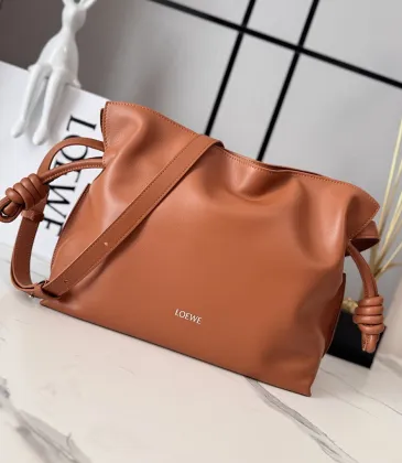 Loewe Flamenco Nappa Leather Drawstring Bag 30x24.5x10.5cm #A63852 Loewe Flamenco Nappa Leather Drawstring Bag 30x24.5x10.5cm #A63852
