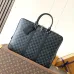 LV N41125 Porte-Documents Voyage Monogram Macassar Business Briefcase Handbag #B67277