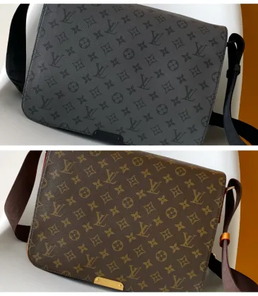 Louis Vuitton Bastille Monogram Messenger Crossbody Bag MA92 25x33x10cm #B67905