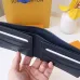 Louis Vuitton Style Slender Wallet - Monogram Taiga Leather Bifold Card Holder | 8 Card Slots + Paper Compartment (M81628) #A59492