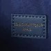 2026 Yellow Clover Pattern Blue Accents  Luxury Leather Stylish Travel  bag #A60318