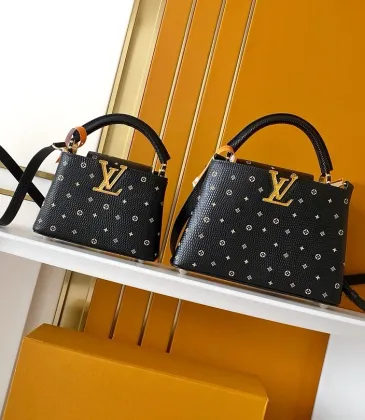 LV Capucines BB Monogram Leather Crossbody Bag #A65062 LV Capucines BB Monogram Leather Crossbody Bag #A65062