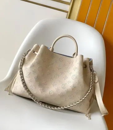 Louis Vuitton Bella Tote Mahina Bucket Handbag M2A169 32x23x13cm #B67909