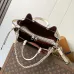 Louis Vuitton Bella Tote Mahina Leather Handbag M59203 32x23x13cm #B67907