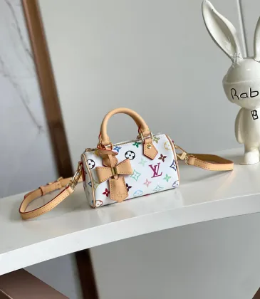 Louis Vuitton Handbag Nano Speedy Size:16×10×7.5cm #A48375 Louis Vuitton Handbag Nano Speedy Size:16×10×7.5cm #A48375