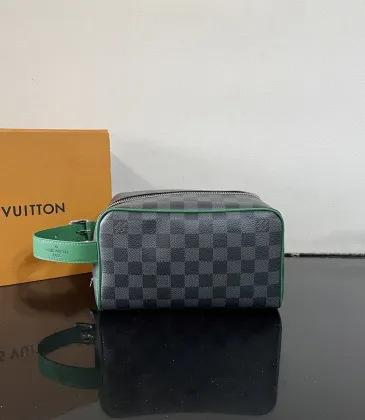 Louis Vuitton Locker Dopp Kit N40852 Graphite 23x13x12cm #A62945 Louis Vuitton Locker Dopp Kit N40852 Graphite 23x13x12cm #A62945