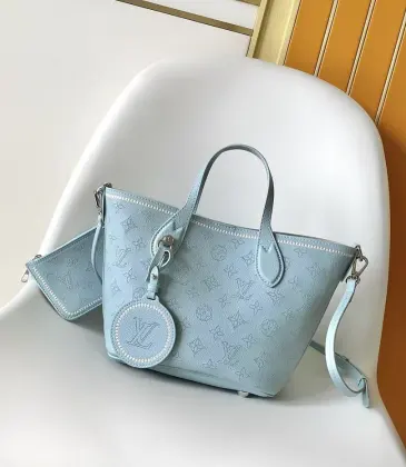 Louis Vuitton M27599 Mahina Blossom Perforated Leather Mini Tote Shoulder Crossbody Handbag #A65988 Louis Vuitton M27599 Mahina Blossom Perforated Leather Mini Tote Shoulder Crossbody Handbag #A65988