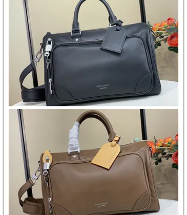 Louis Vuitton M28100 Keepall Cargo 35 Full Grained Leather Duffle Crossbody Travel Handbag #A65987 Louis Vuitton M28100 Keepall Cargo 35 Full Grained Leather Duffle Crossbody Travel Handbag #A65987