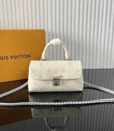 Louis Vuitton M2A374 Nano Madeleine Monogram Empreinte Link Quartz Handbag #B67282