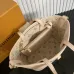 Louis Vuitton M2A46 Neverfull Inside Out BB Monogram Dune Tote Handbag #B67280
