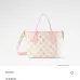 Louis Vuitton M2A46 Neverfull Inside Out BB Monogram Dune Tote Handbag #B67280