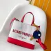 Louis Vuitton Shopper Tote MM Canvas Handbag M29322 26x20x10cm #B67911