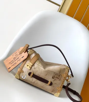 Louis Vuitton Vintage - Inspired Handbag With Luggage - Style Details And Tags #A51008 Louis Vuitton Vintage - Inspired Handbag With Luggage - Style Details And Tags #A51008