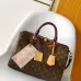 Louis Vuitton Speedy Soft 30 Boho Handbag (M12803) - Monogram Canvas, Ostrich Trim, 30×21×17cm #A60005