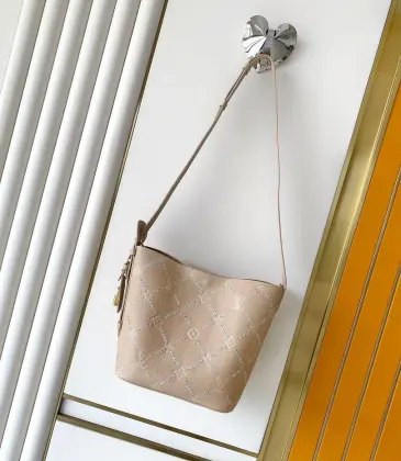 LV All In MM Bucket Bag Monogram Empreinte Couture M28524 21x24x16cm #B67290