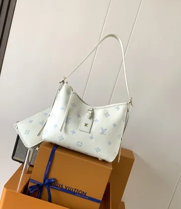 LV CarryAll PM Monogram Leather Shoulder Bag 29×24×12cm #A65056 LV CarryAll PM Monogram Leather Shoulder Bag 29×24×12cm #A65056
