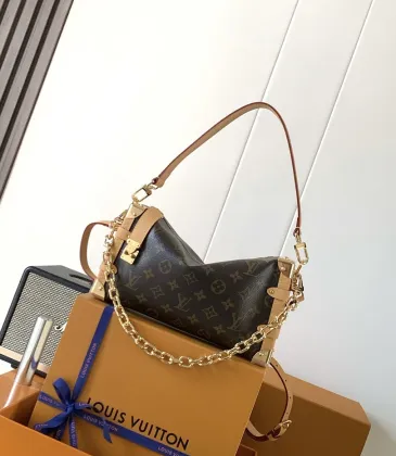 LV Side Trunk East West Shoulder Bag M28385 28x15x7cm #B67292