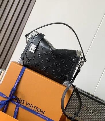 LV Side Trunk Monogram Bold Crossbody Box Bag M14572 16×8.5×23.5CM #B67937