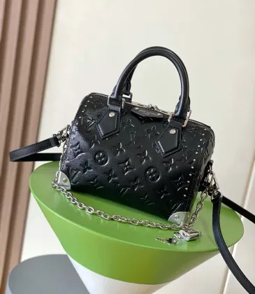 M27921 Original Version Speedy Trunk 20 Handbag - Monogram Saga, 163C01 Chip, Detachable Strap (Size: 20.5x13.5x11cm) #A59484 M27921 Original Version Speedy Trunk 20 Handbag - Monogram Saga, 163C01 Chip, Detachable Strap (Size: 20.5x13.5x11cm) #A59484