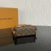 Louis Vuitton M2A711 Nano CarryAll Monogram Shoulder Crossbody Handbag #B67279