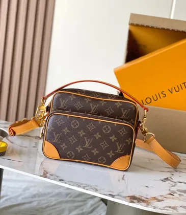 Brand L Monogram Nil Crossbody Messenger Bag M14016 | 17.5×11×25cm #B69327