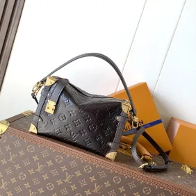 Brand L Monogram Saga Side Trunk Shoulder Bag M26304 | H16×W8.5×L21.5cm #B69323