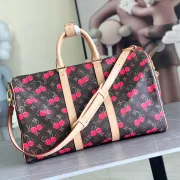 Louis Vuitton Speedy Bag With Cherry Print For Fashion - Forward Travel And Style #A52108 Louis Vuitton Speedy Bag With Cherry Print For Fashion - Forward Travel And Style #A52108