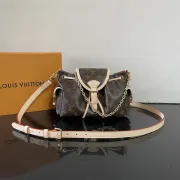 Louis Vuitton Monogram Canvas Handbag With Chain And Strap Details #A51650 Louis Vuitton Monogram Canvas Handbag With Chain And Strap Details #A51650