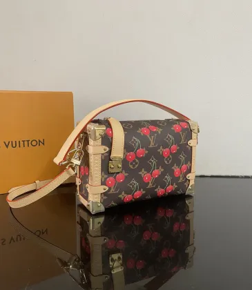 Louis Vuitton Monogram Canvas Bag With Cherry Print And Unique Structure #A51647 Louis Vuitton Monogram Canvas Bag With Cherry Print And Unique Structure #A51647